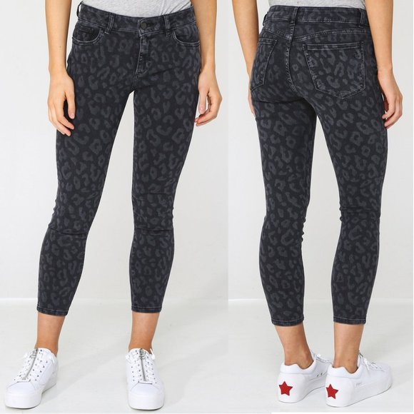 DL1961 Denim - NWOT DL1961 Florence Leopard Print Crop Skinny 26